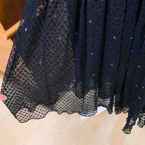 Vintage Judith Ann Victorian Romance Sequin Lace Dress - Picture 11 of 13